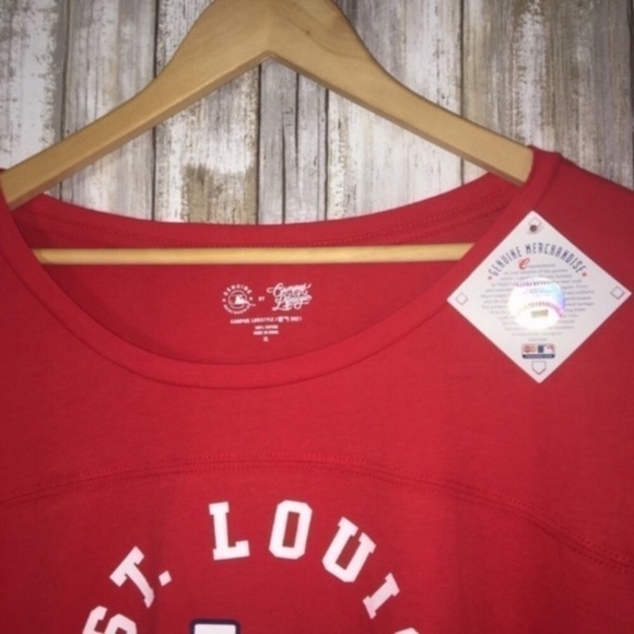 NWT MLB St. Louis Red Tee - Picture 4 of 5